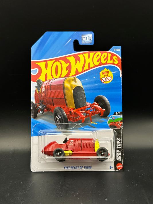 HOT WHEELS - FIAT BEAST OF TURIN (2026) - HW DROP TOPS 5/5