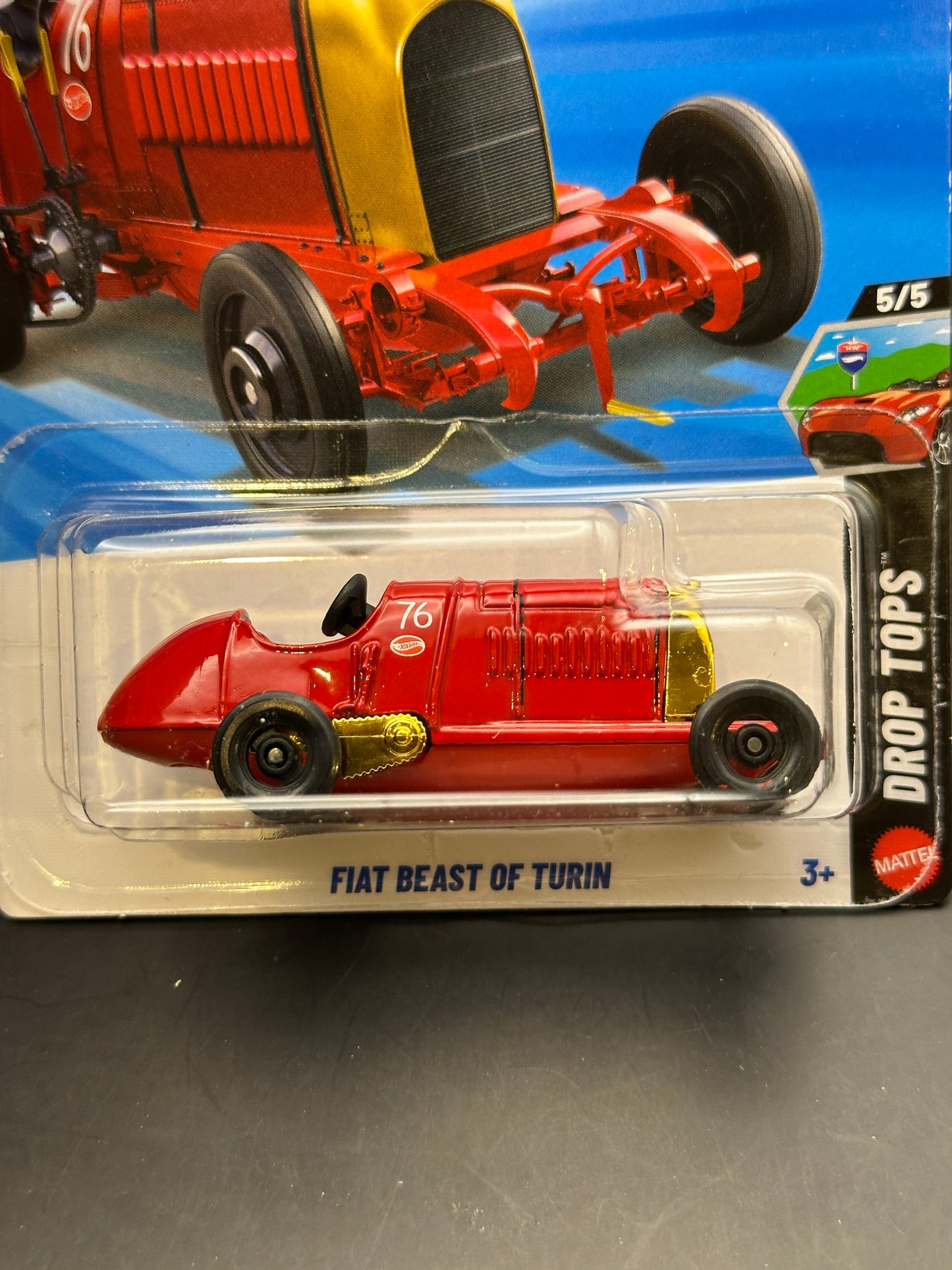 HOT WHEELS - FIAT BEAST OF TURIN (2026) - HW DROP TOPS 5/5