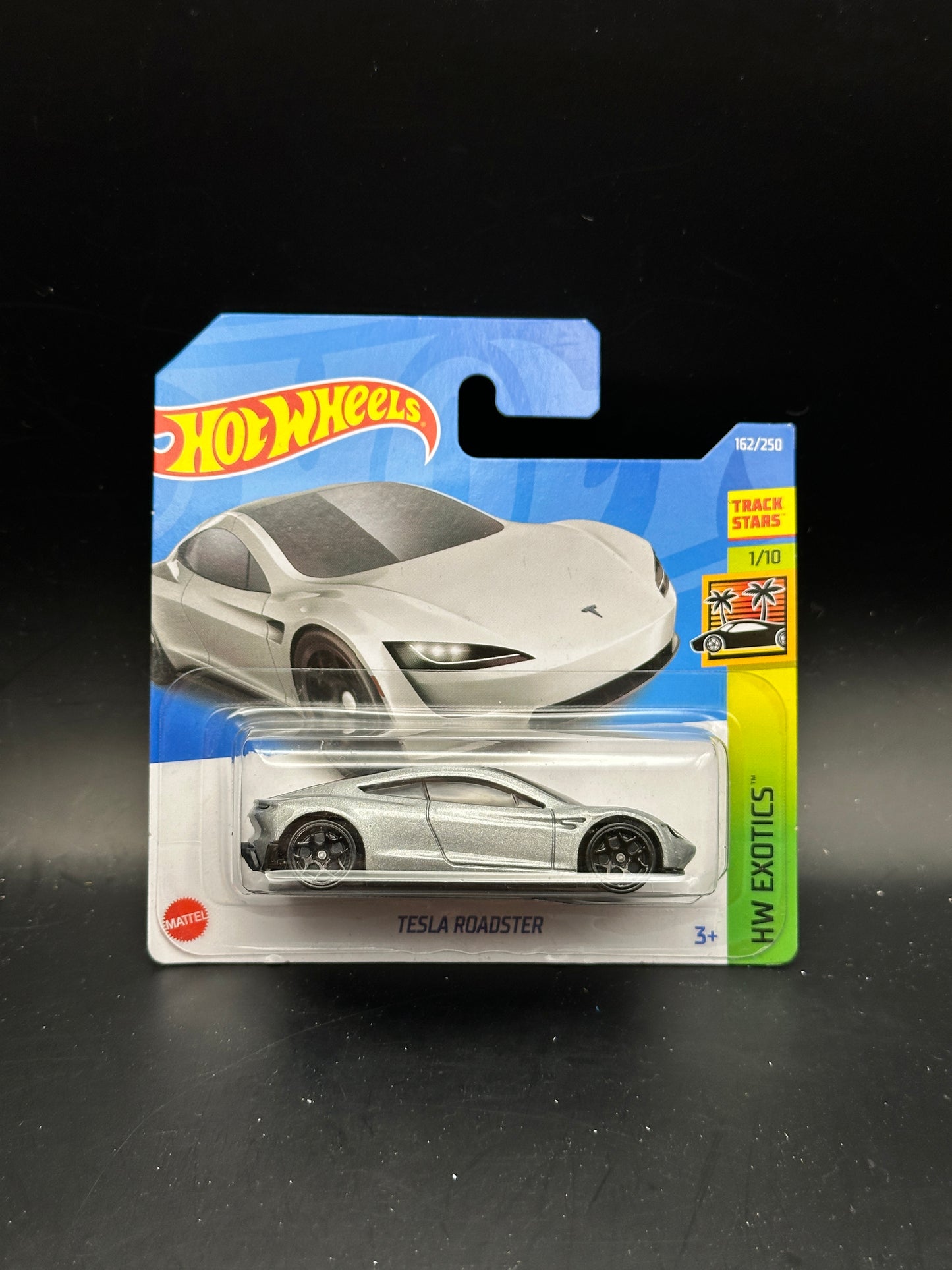HOT WHEELS - TESLA ROADSTER (2022) - HW EXOTICS 1/10