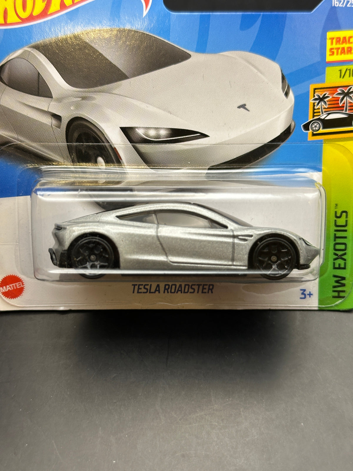 HOT WHEELS - TESLA ROADSTER (2022) - HW EXOTICS 1/10