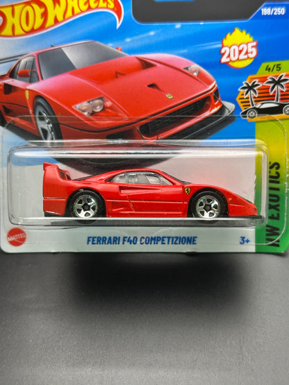 HOT WHEELS - FERRARI F40 COMPETIZIONE (2025) - HW EXOTICS 4/5