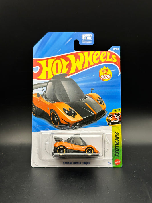 HOT WHEELS - PAGANI ZONDA CINQUE (2026) - HW EXOTICARS 4/10