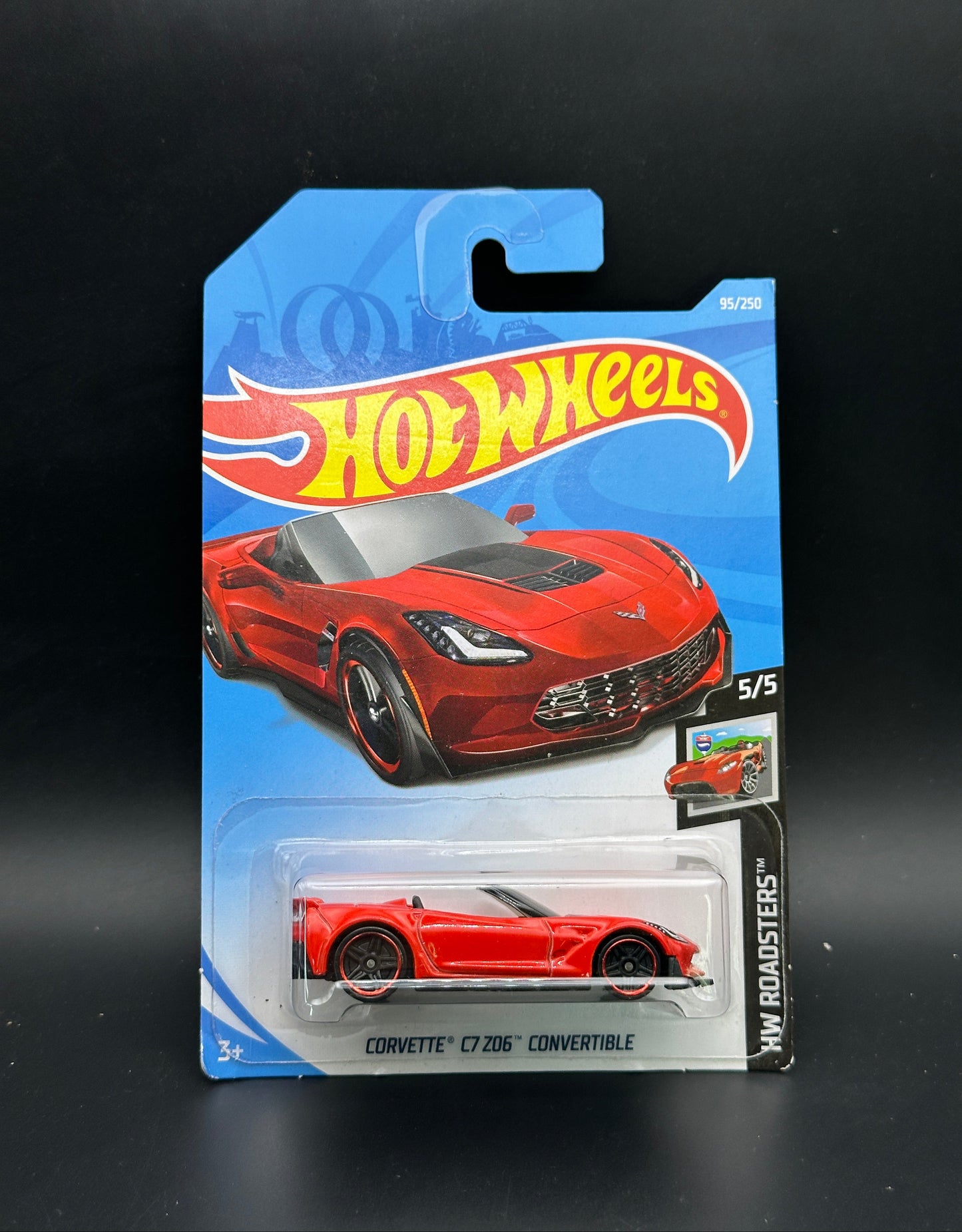 HOT WHEELS - CORVETTE C7 Z06 CONVERTIBLE (2019) - HW ROADSTERS 5/5