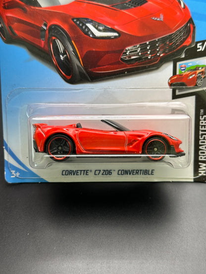HOT WHEELS - CORVETTE C7 Z06 CONVERTIBLE (2019) - HW ROADSTERS 5/5