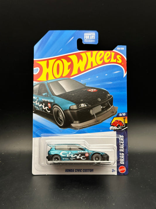 HOT WHEELS - HONDA CIVIC CUSTOM (2026) - HW DRAG RACERS 8/10