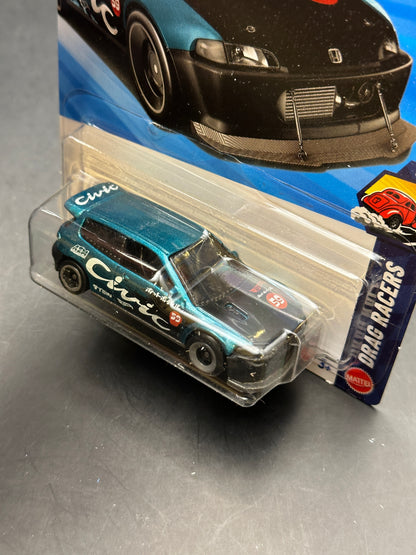 HOT WHEELS - HONDA CIVIC CUSTOM (2026) - HW DRAG RACERS 8/10