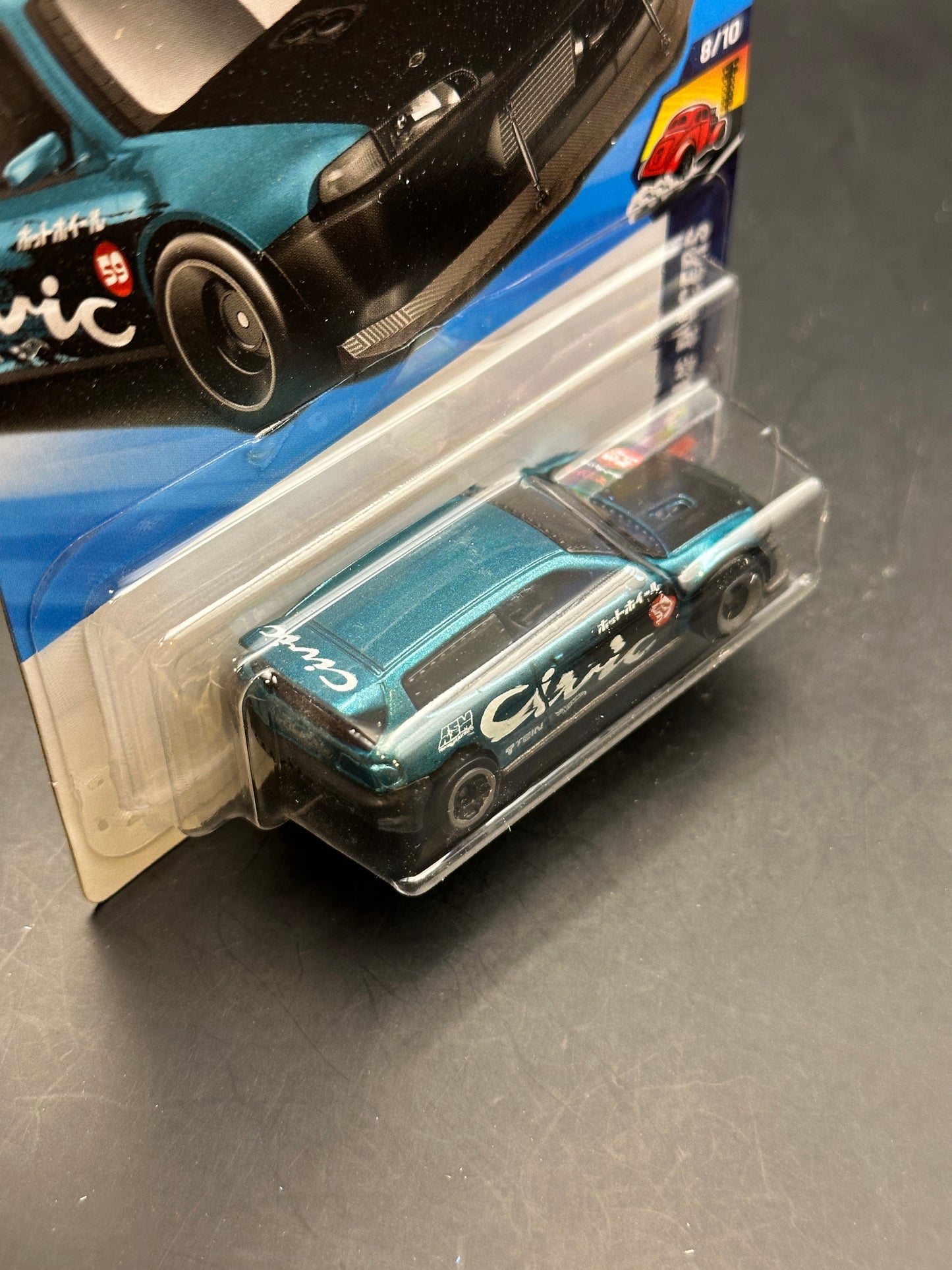 HOT WHEELS - HONDA CIVIC CUSTOM (2026) - HW DRAG RACERS 8/10