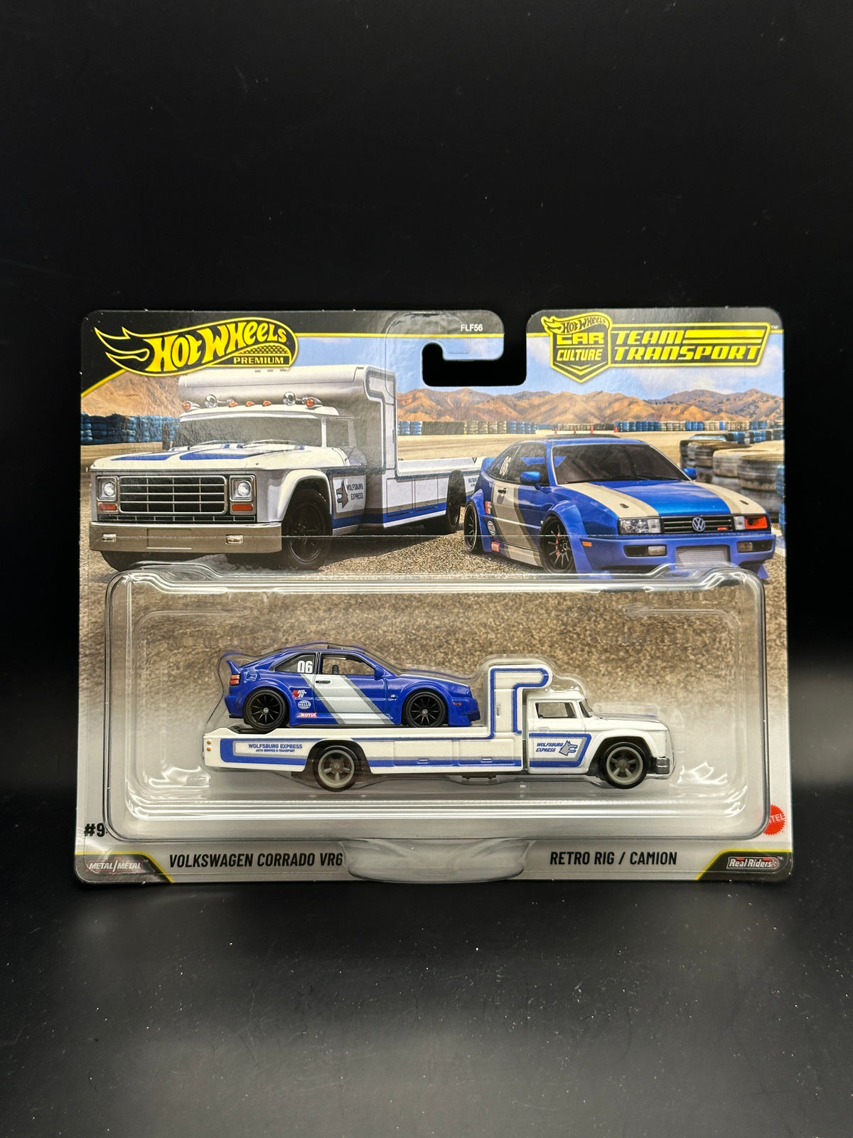 HOT WHEELS - VOLKSWAGEN CORRADO VR6 / RETRO RIG / CAMION (2026) TEAM TRANSPORT #94