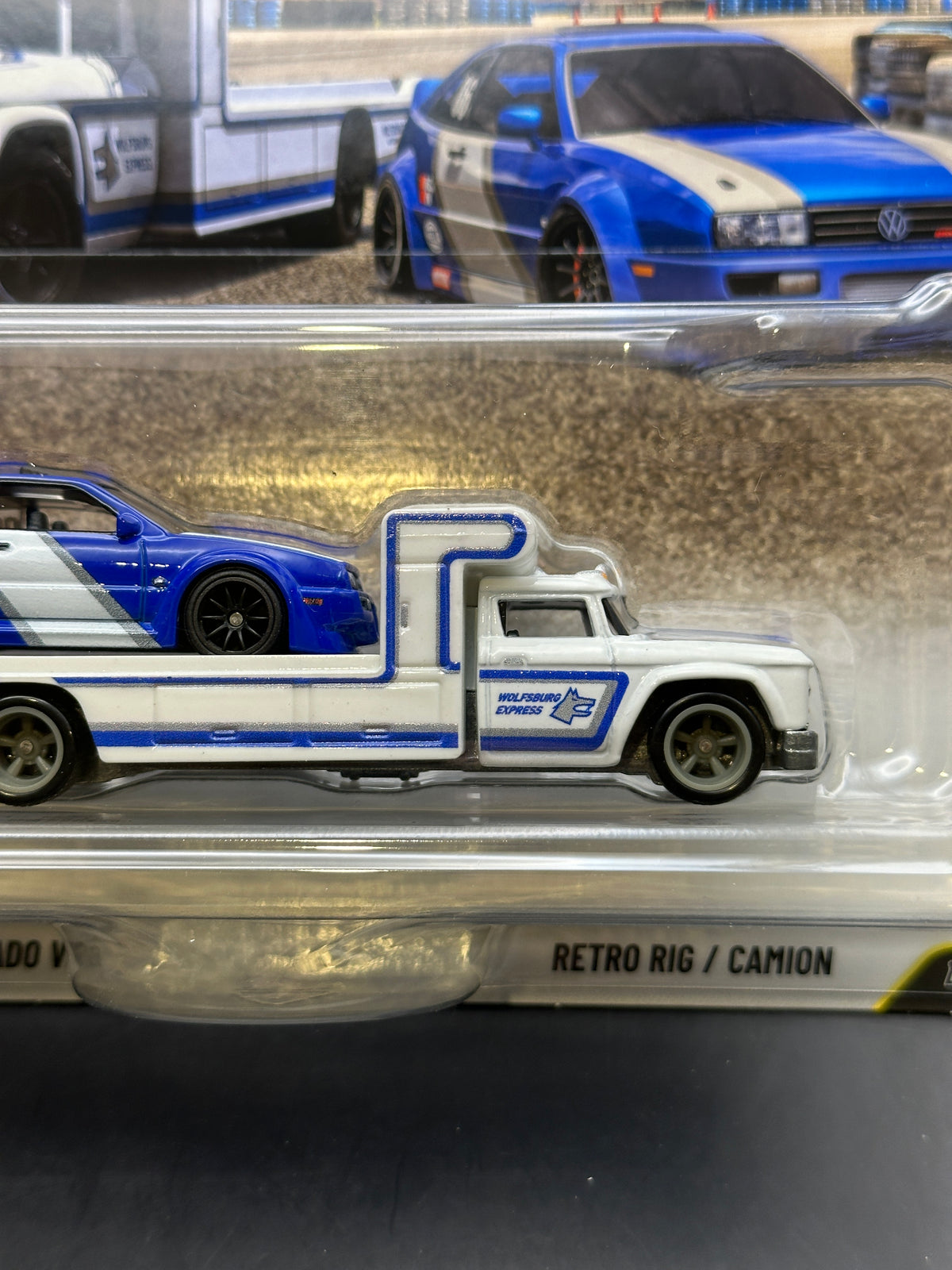 HOT WHEELS - VOLKSWAGEN CORRADO VR6 / RETRO RIG / CAMION (2026) TEAM TRANSPORT #94