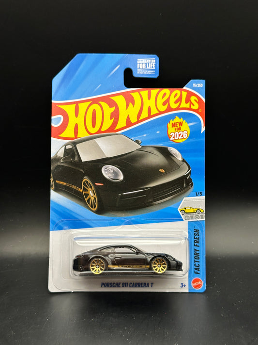 HOT WHEELS - PORSCHE 911 CARRERA T (2026) - HW FACTORY FRESH 1/5