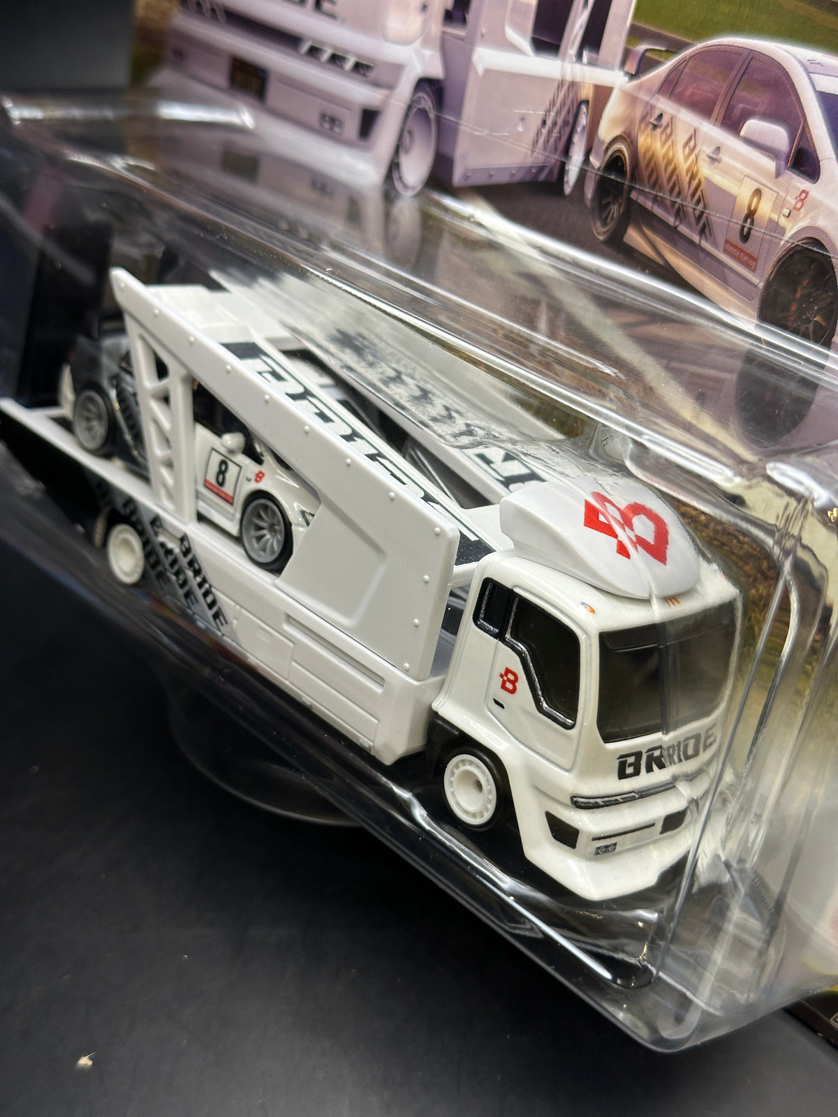 HOT WHEELS - 07 HONDA CIVIC TYPE R / KOUSOKU HAULER (2026) TEAM TRANSPORT #93