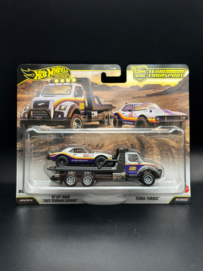 HOT WHEELS - 67 OFF ROAD TOUT-TERRAIN CAMARO / TERRA-TORQUE (2026) TEAM TRANSPORT #92