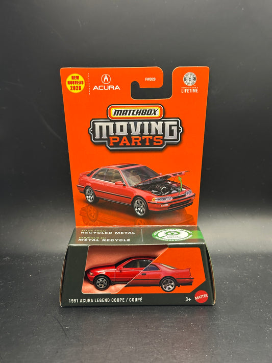 MATCHBOX - 1991 ACURA LEGEND COUPE (2026) - MOVING PARTS - DIECAST