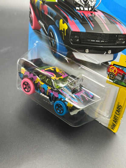 HOT WHEELS - TOONED 69 CAMARO Z28 (2018) - HW ART CARS 9/10