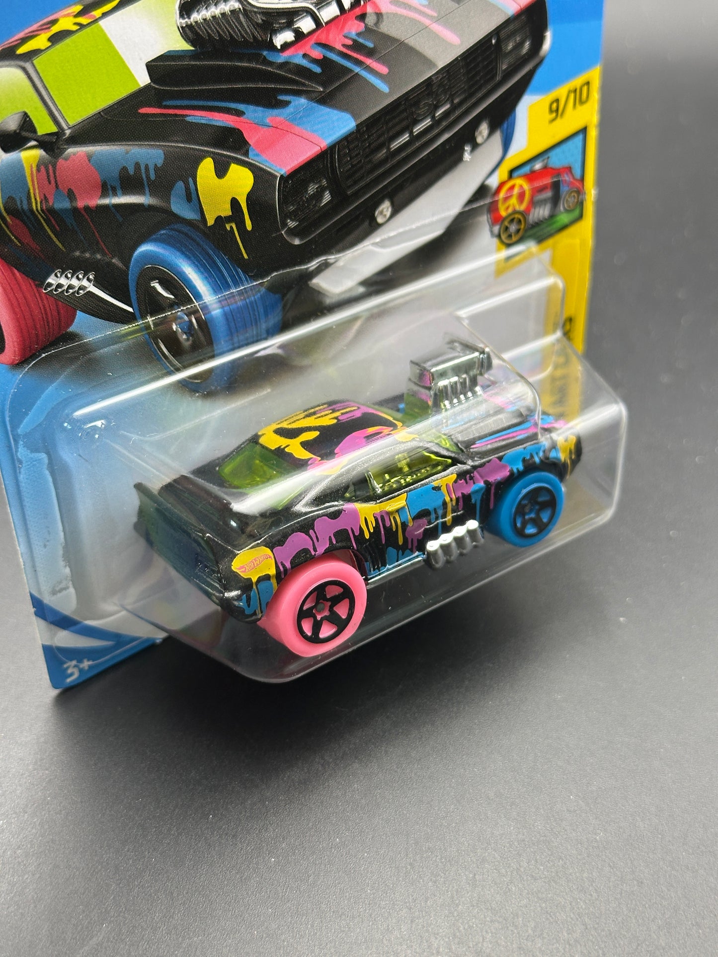 HOT WHEELS - TOONED 69 CAMARO Z28 (2018) - HW ART CARS 9/10