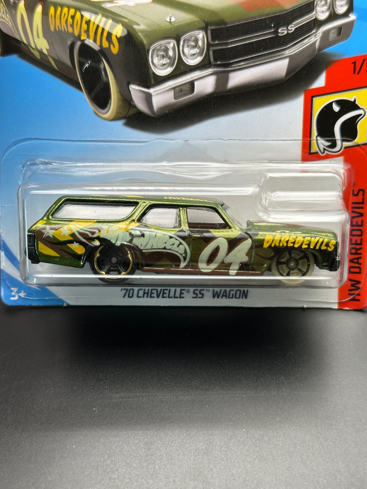 HOT WHEELS - 70 CHEVELLE SS WAGON (2018) - HW DAREDEVILS 1/5