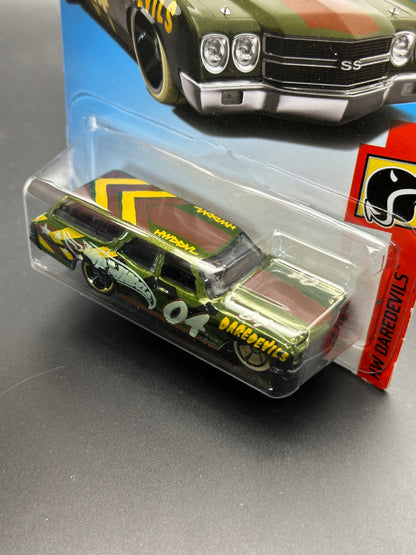 HOT WHEELS - 70 CHEVELLE SS WAGON (2018) - HW DAREDEVILS 1/5