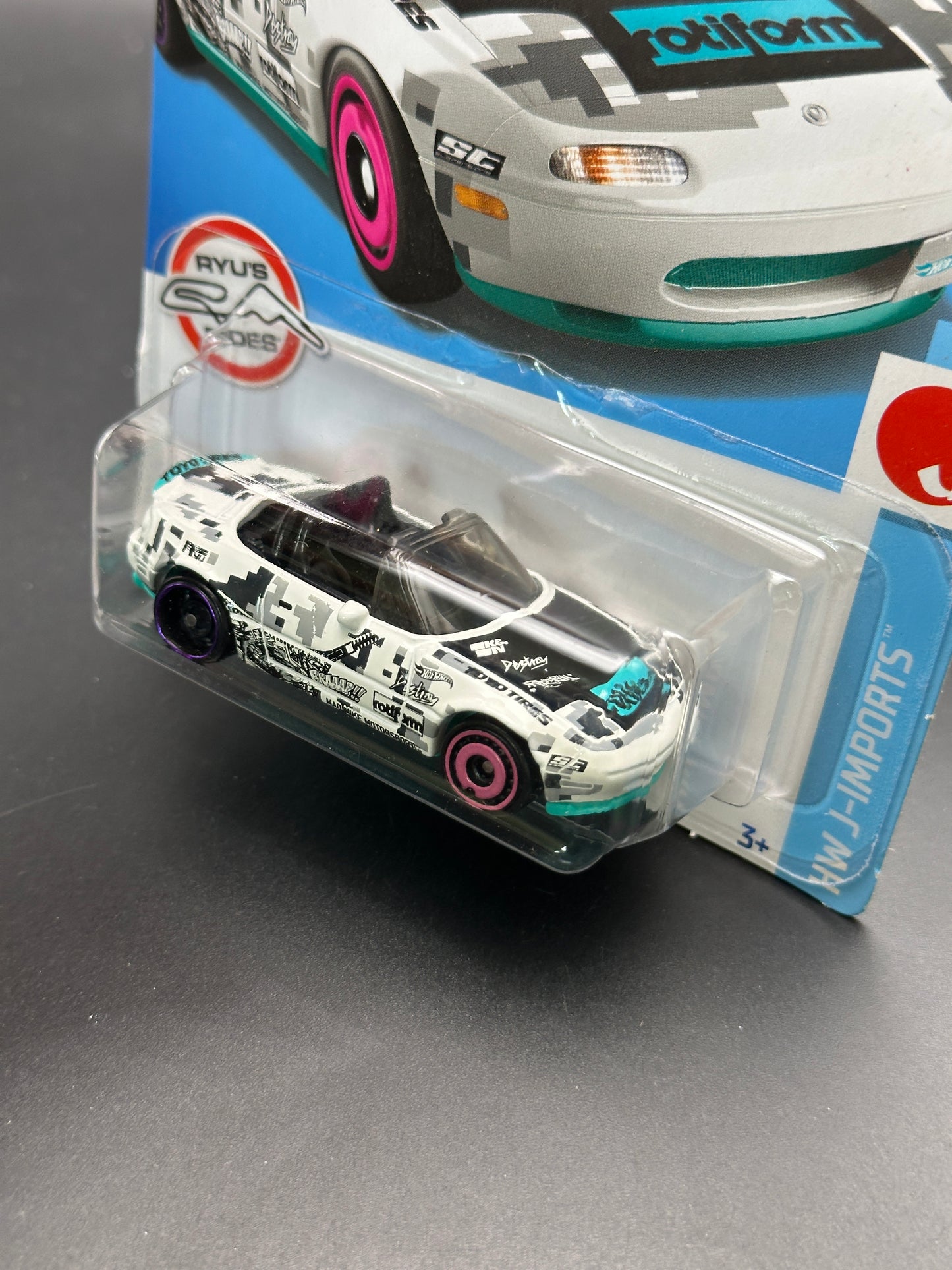 HOT WHEELS - 91 MAZDA MX5 MIATA (2022) - MAD MIKE - HW J IMPORTS 4/10