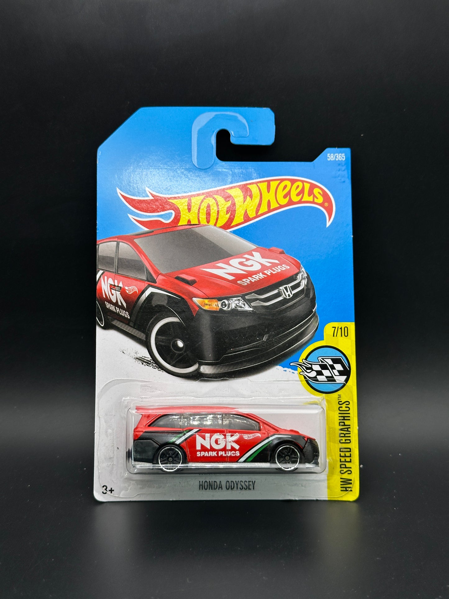 HOT WHEELS - HONDA ODYSSEY (2017) - HW SPEED GRAPHICS 7/10