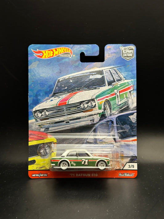 HOT WHEELS - 71 DATSUN 510 (2020) - CAR CULTURE - DOOR SLAMMERS 3/5