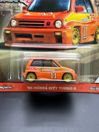 HOT WHEELS - 85 HONDA CITY TURBO II (2020) - CAR CULTURE - JAPAN HISTORICS 3 2/5