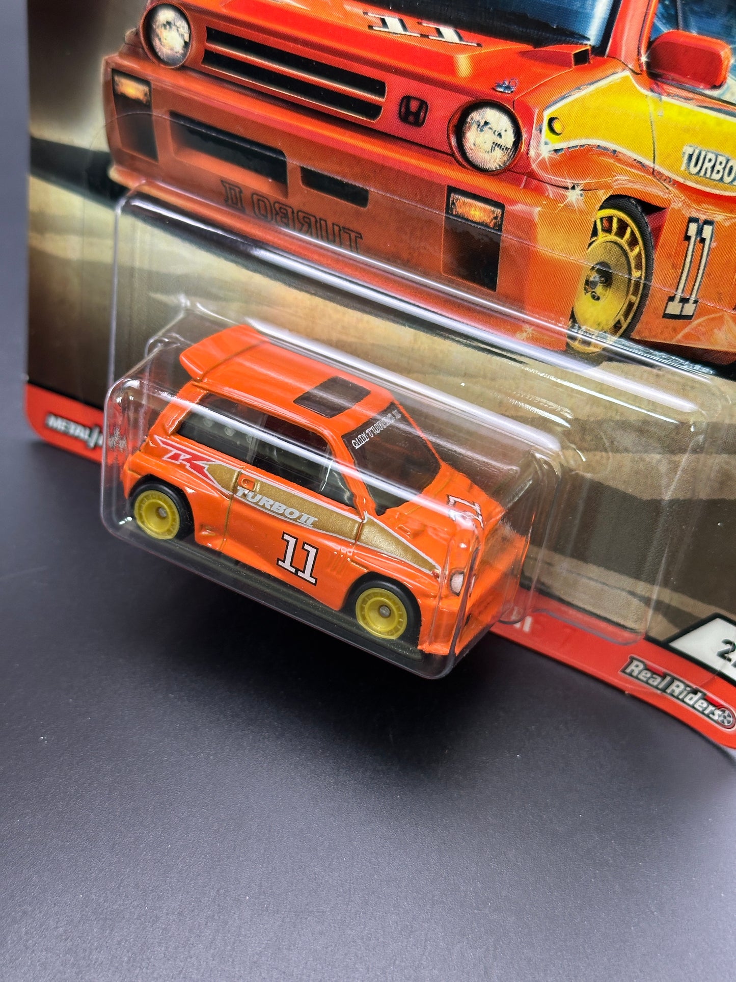 HOT WHEELS - 85 HONDA CITY TURBO II (2020) - CAR CULTURE - JAPAN HISTORICS 3 2/5