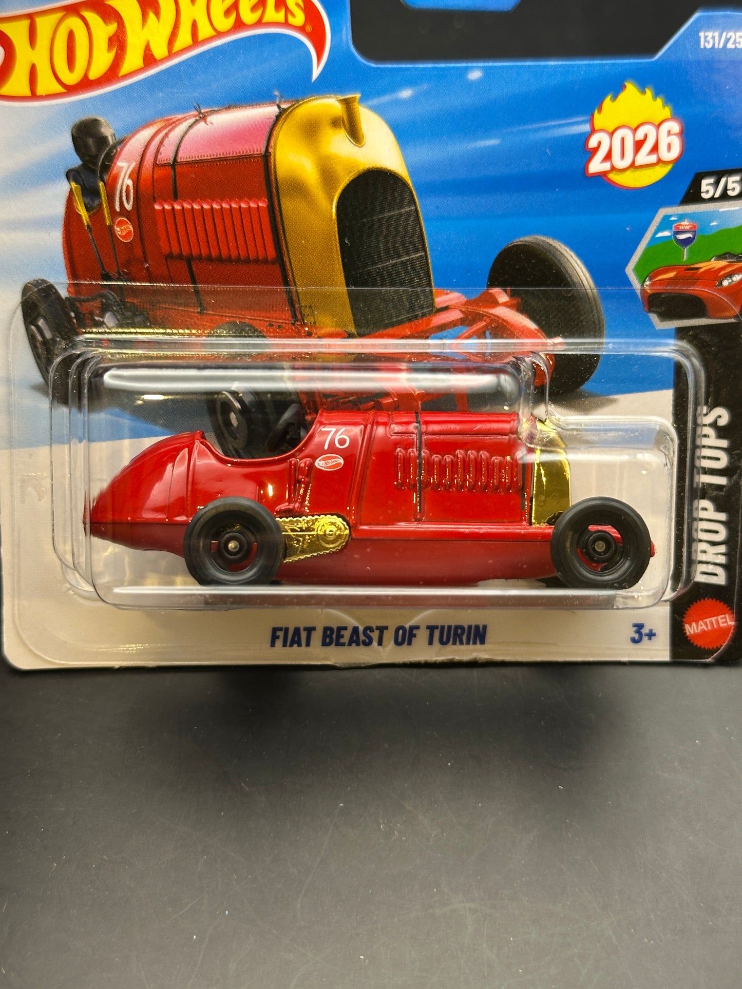 HOT WHEELS - FIAT BEAST OF TURIN (2026) - HW DROP TOPS 5/5