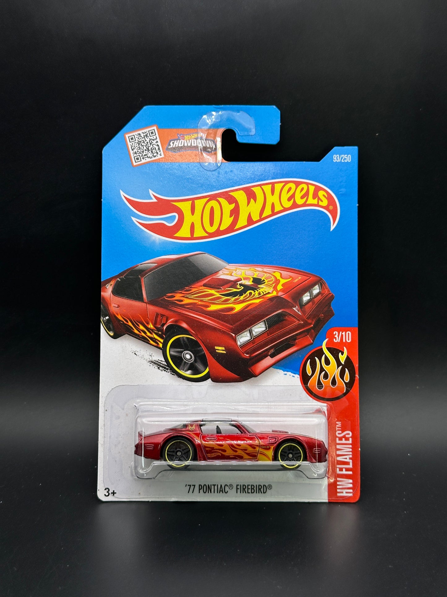 HOT WHEELS - 77 PONTIAC FIREBIRD T/A (2016) - HW FLAMES 3/10