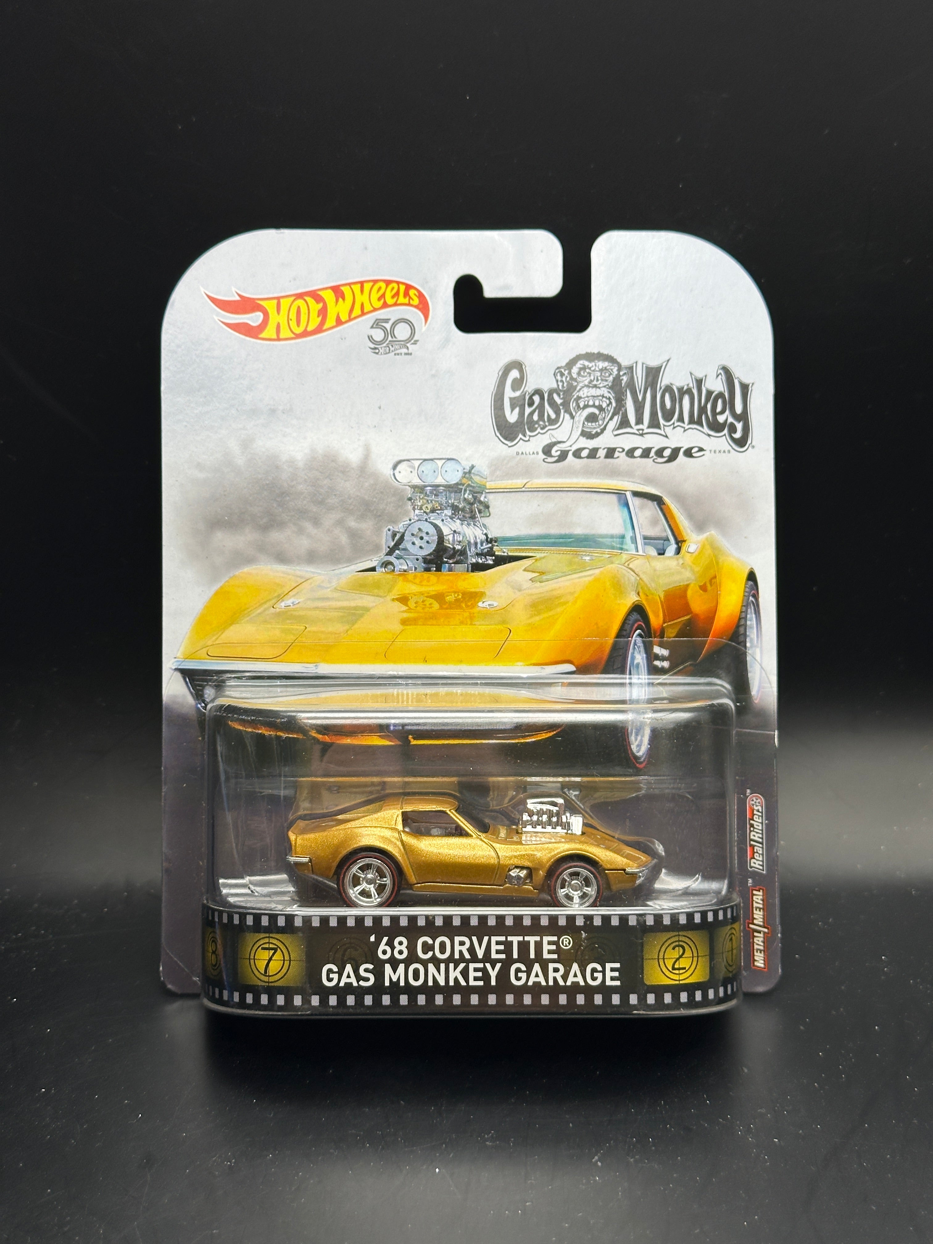 HOT WHEELS - 68 CORVETTE GAS MONKEY GARAGE (2018) - POP CULTURE