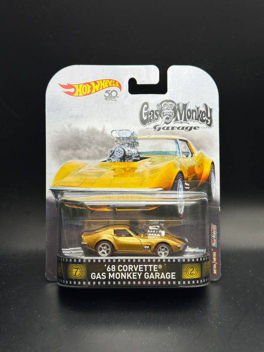 HOT WHEELS - 68 CORVETTE GAS MONKEY GARAGE (2018) - POP CULTURE