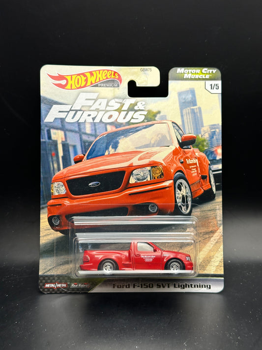 HOT WHEELS - 99 FORD F-150 SVT LIGHTNING (2020) - FAST AND FURIOUS: MOTOR CITY MUSCLE 1/5