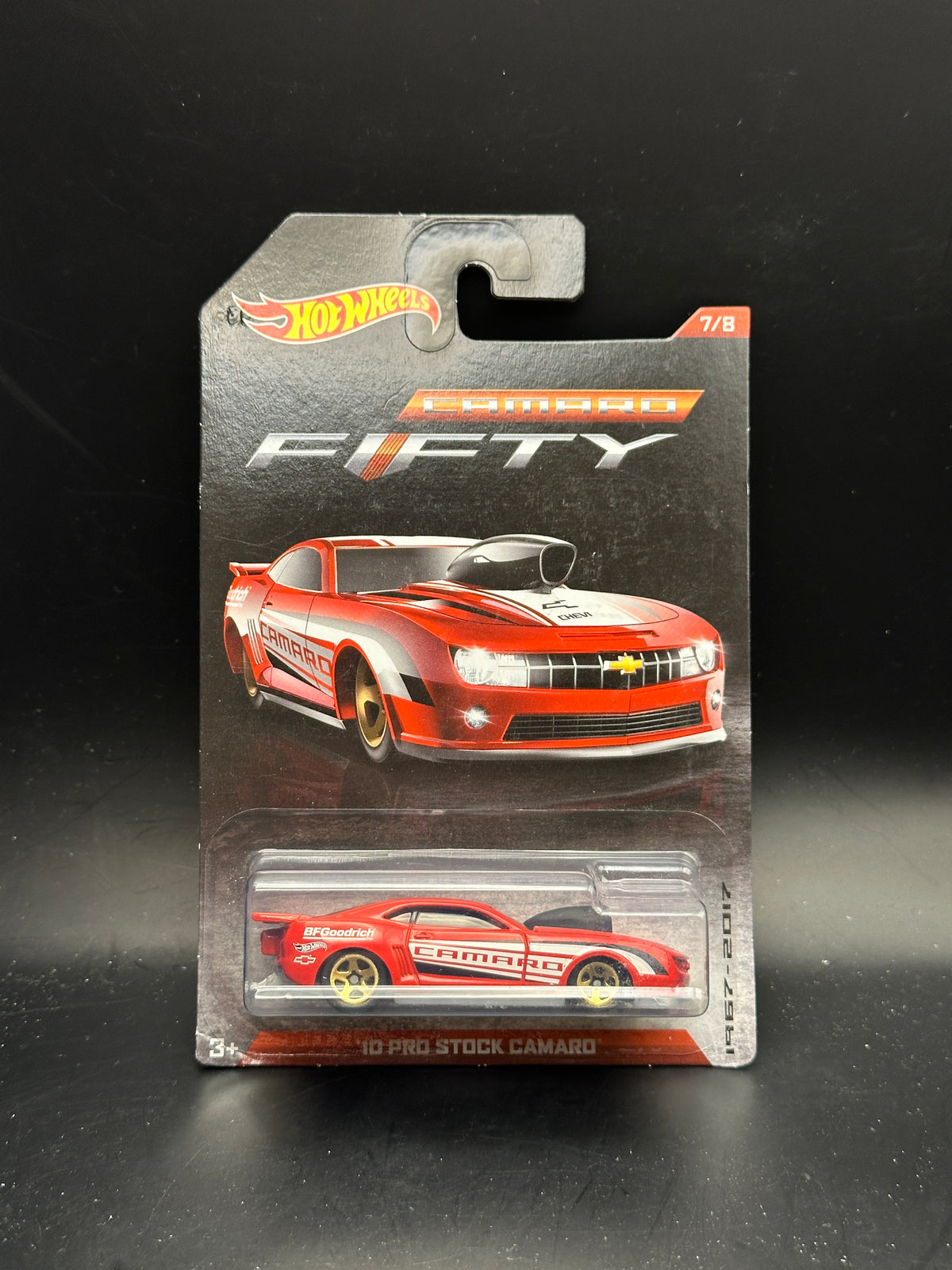 HOT WHEELS - 10 PRO STOCK CAMARO (2017) - CAMARO FIFTY SERIES 7/8