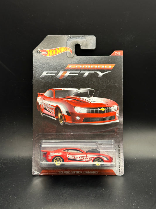 HOT WHEELS - 10 PRO STOCK CAMARO (2017) - CAMARO FIFTY SERIES 7/8