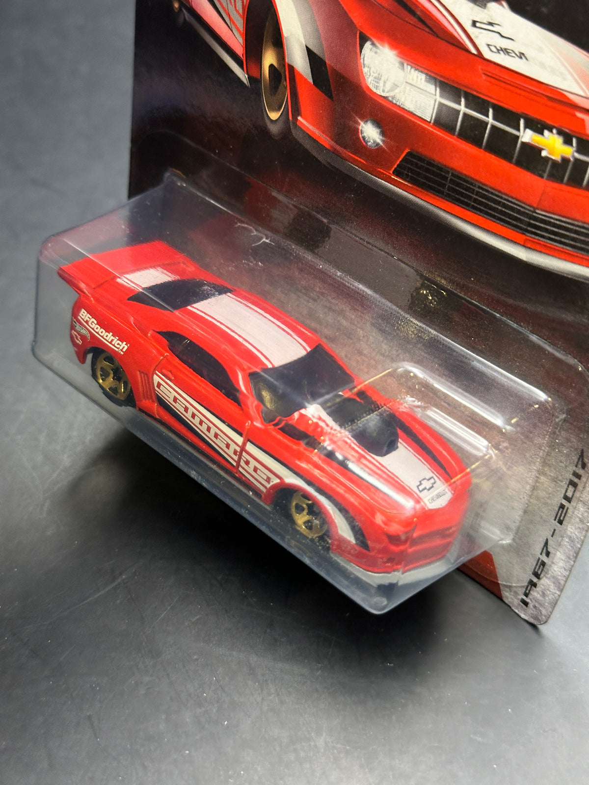 HOT WHEELS - 10 PRO STOCK CAMARO (2017) - CAMARO FIFTY SERIES 7/8