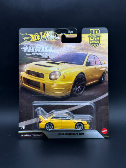 HOT WHEELS - SUBARU IMPREZA WRX (2026) - CAR CULTURE - THRILL CLIMBERS 1/5