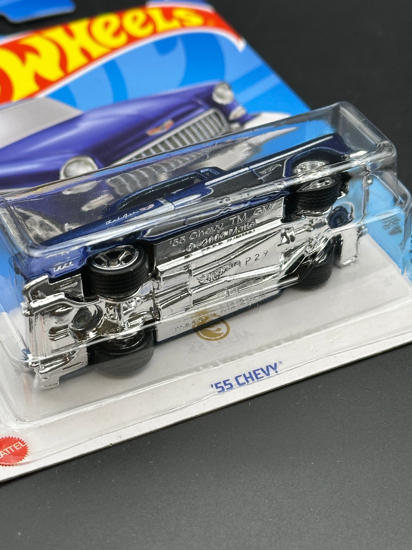 HOT WHEELS - 55 CHEVY (2022) - HW CHEVY BEL AIR 1/5 - SUPER TREASURE HUNT
