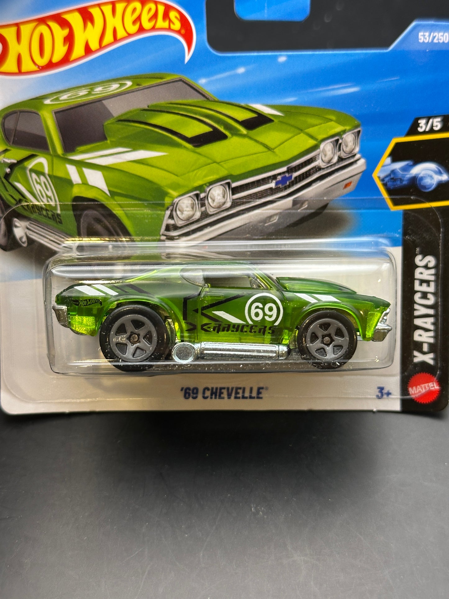 HOT WHEELS - 69 CHEVELLE (2026) - HW X RAYCERS 3/5