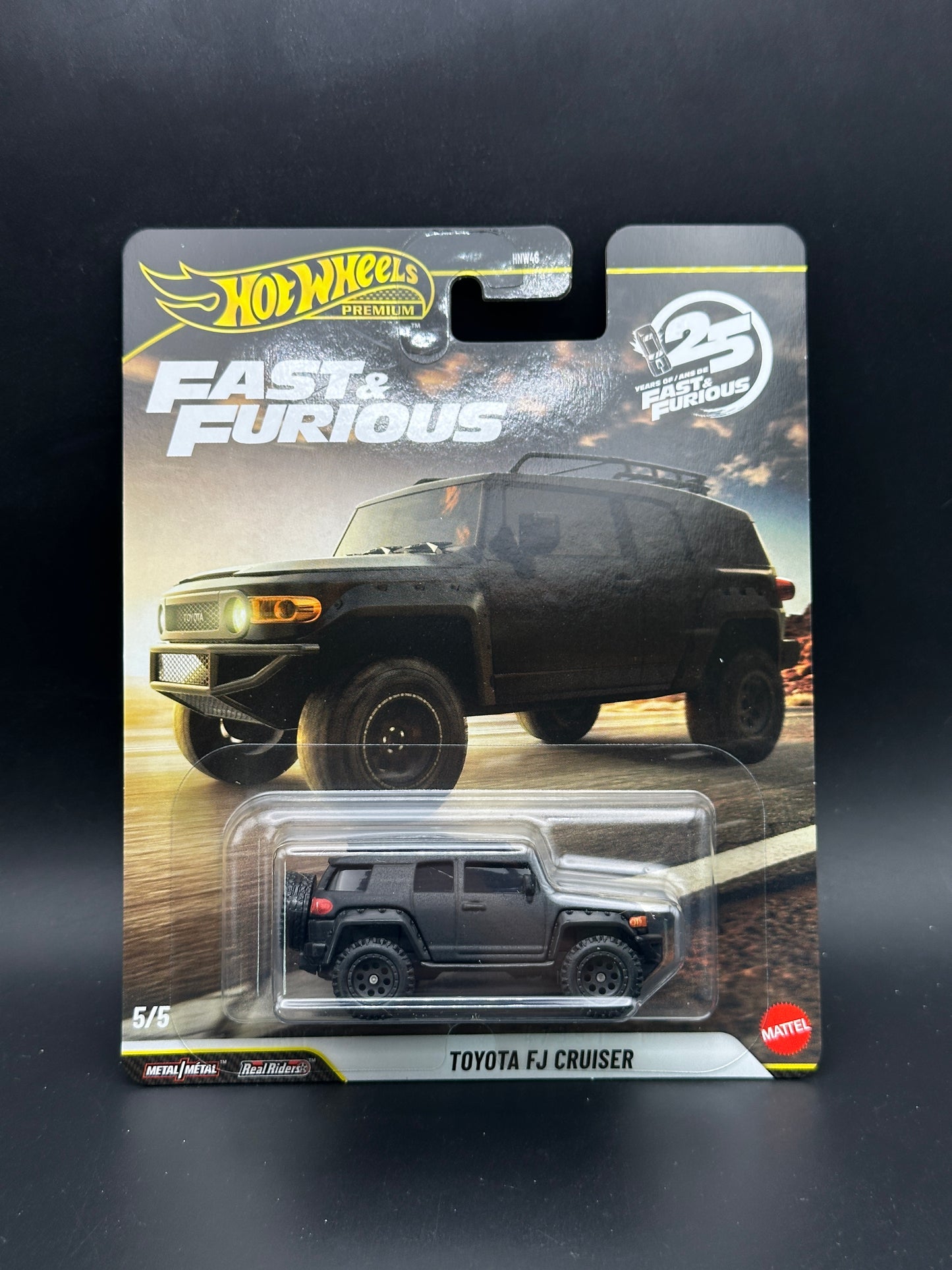 HOT WHEELS - TOYOTA FJ CRUISER (2026) - FAST AND FURIOUS 25TH ANNIVERSARY 5/5