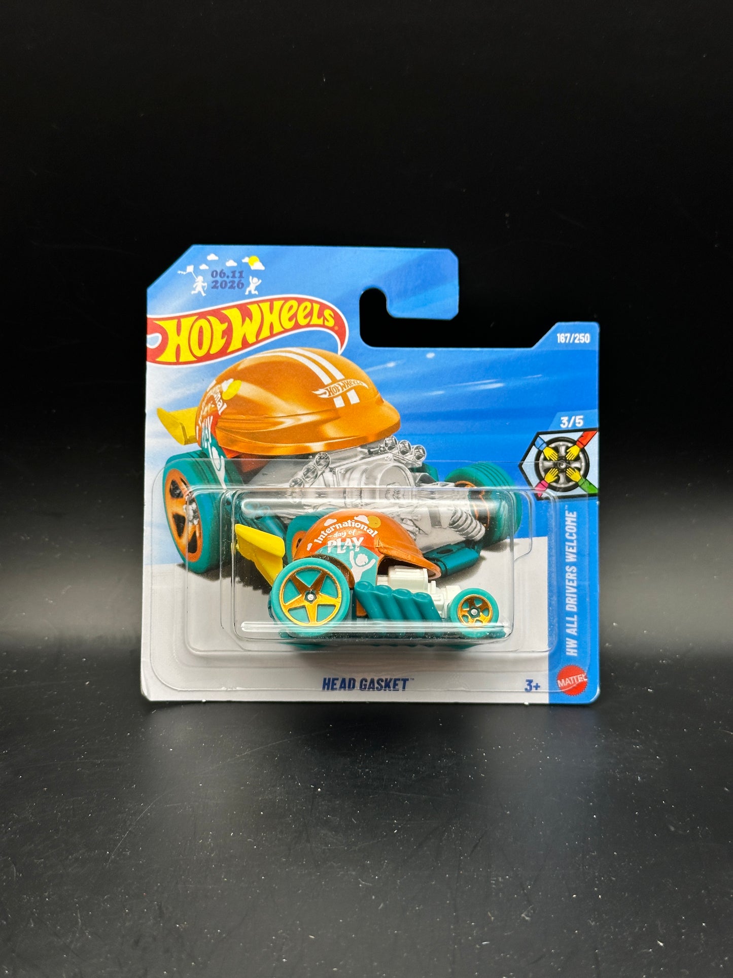 HOT WHEELS - HEAD  GASKET (2026) - HW ALL DRIVERS WELCOME 3/5