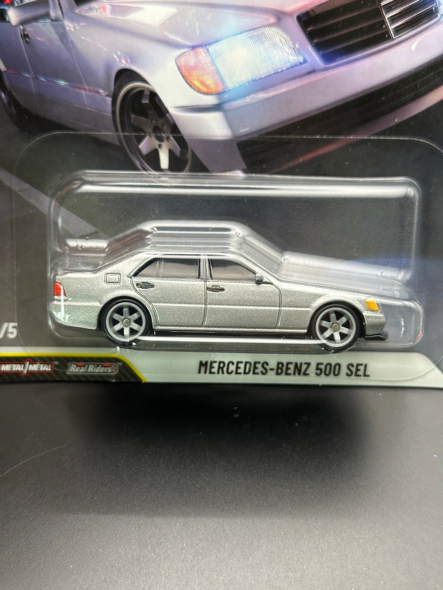 HOT WHEELS - MERCEDES BENZ 500 SEL (2026) - FAST AND FURIOUS 25TH ANNIVERSARY 2/5
