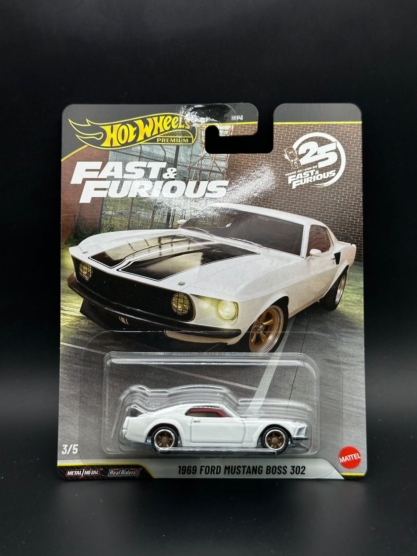 HOT WHEELS - 1969 FORD MUSTANG BOSS 302 (2026) - FAST AND FURIOUS 25TH ANNIVERSARY 3/5