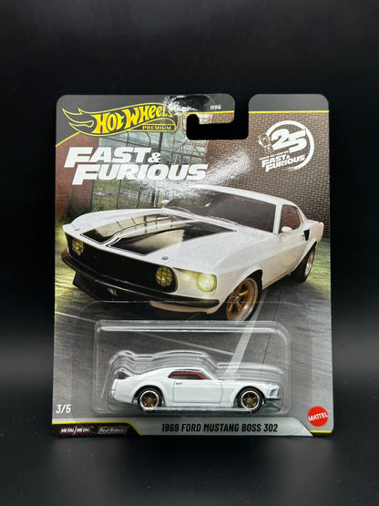 HOT WHEELS - 1969 FORD MUSTANG BOSS 302 (2026) - FAST AND FURIOUS 25TH ANNIVERSARY 3/5