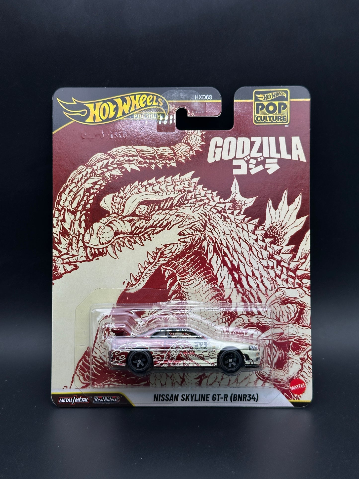 HOT WHEELS - NISSAN SKYLINE GT-R (BNR34) (2026) - GODZILLA - POP CULTURE