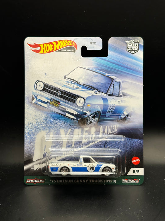 HOT WHEELS - 75 DATSUN SUNNY TRUCK B120 (2021) - CAR CULTURE HYPER HAULER 5/5
