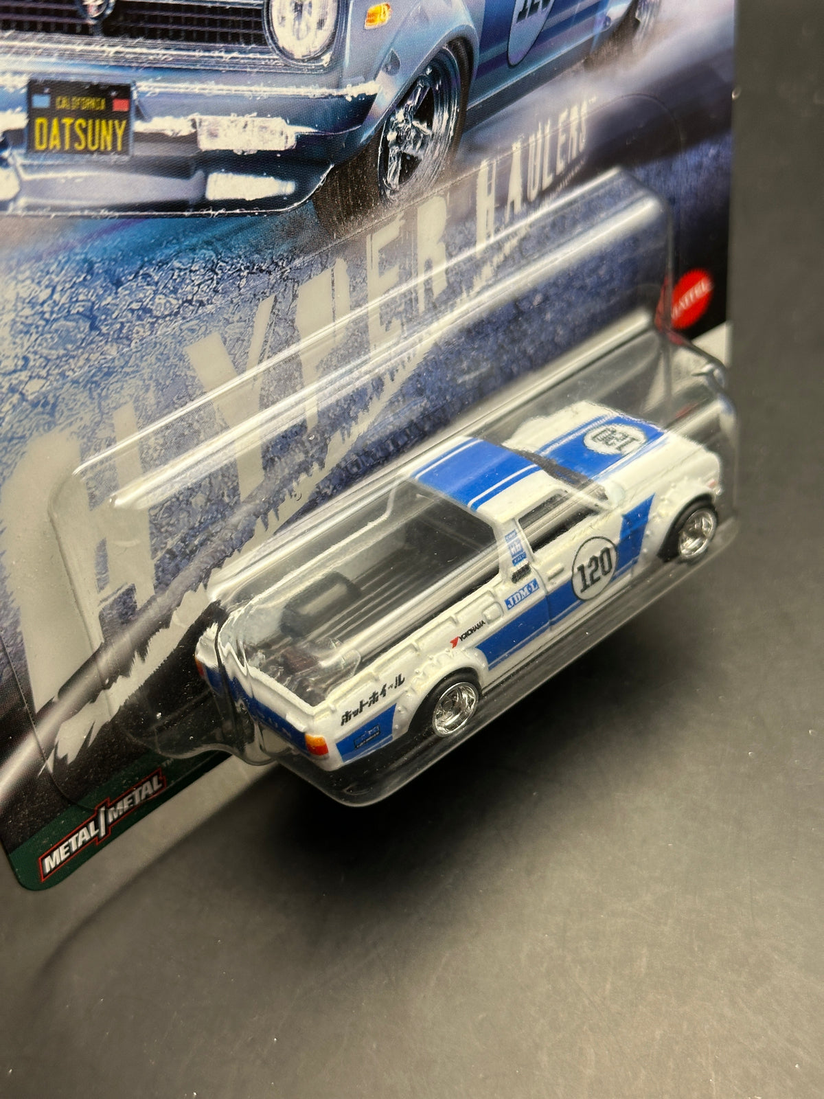 HOT WHEELS - 75 DATSUN SUNNY TRUCK B120 (2021) - CAR CULTURE HYPER HAULER 5/5