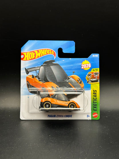HOT WHEELS - PAGANI ZONDA CINQUE (2026) - HW EXOTICARS 4/10
