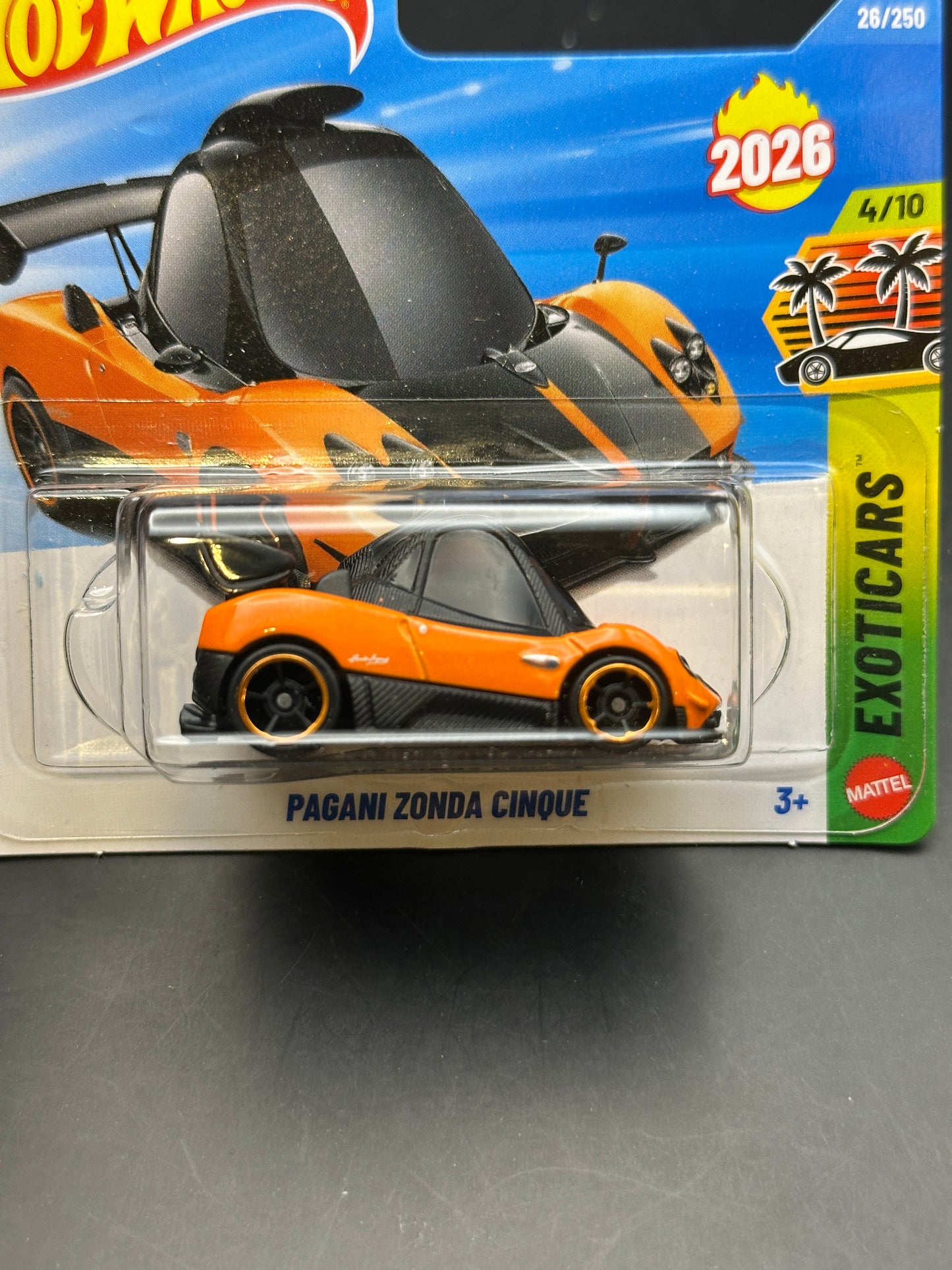 HOT WHEELS - PAGANI ZONDA CINQUE (2026) - HW EXOTICARS 4/10