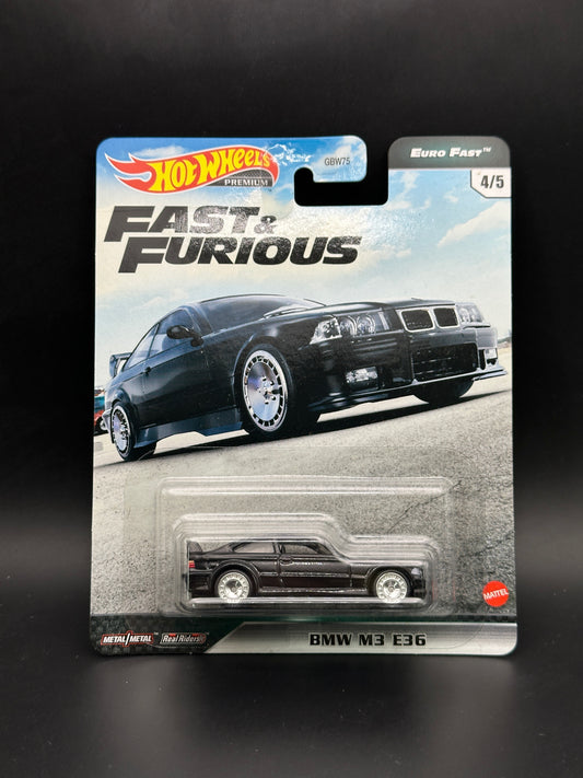 HOT WHEELS - BMW M3 E36 (2021) - FAST AND FURIOUS EURO FAST 4/5