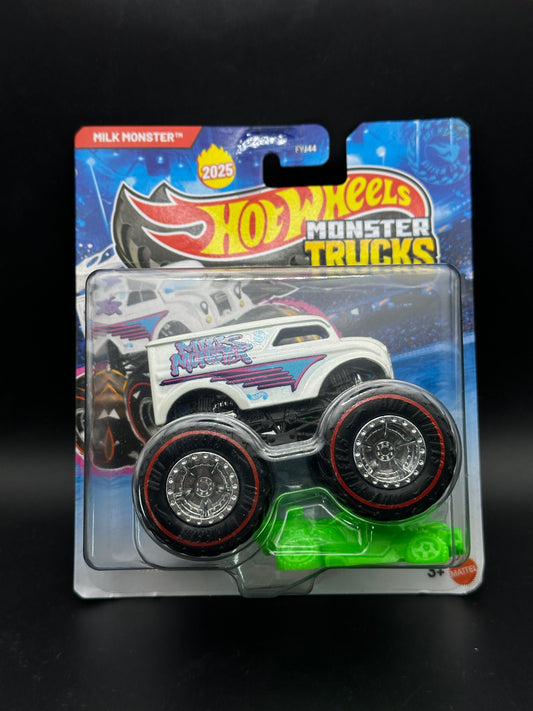 HOT WHEELS MONSTER TRUCKS - MILK MONSTER - TREASURE HUNT