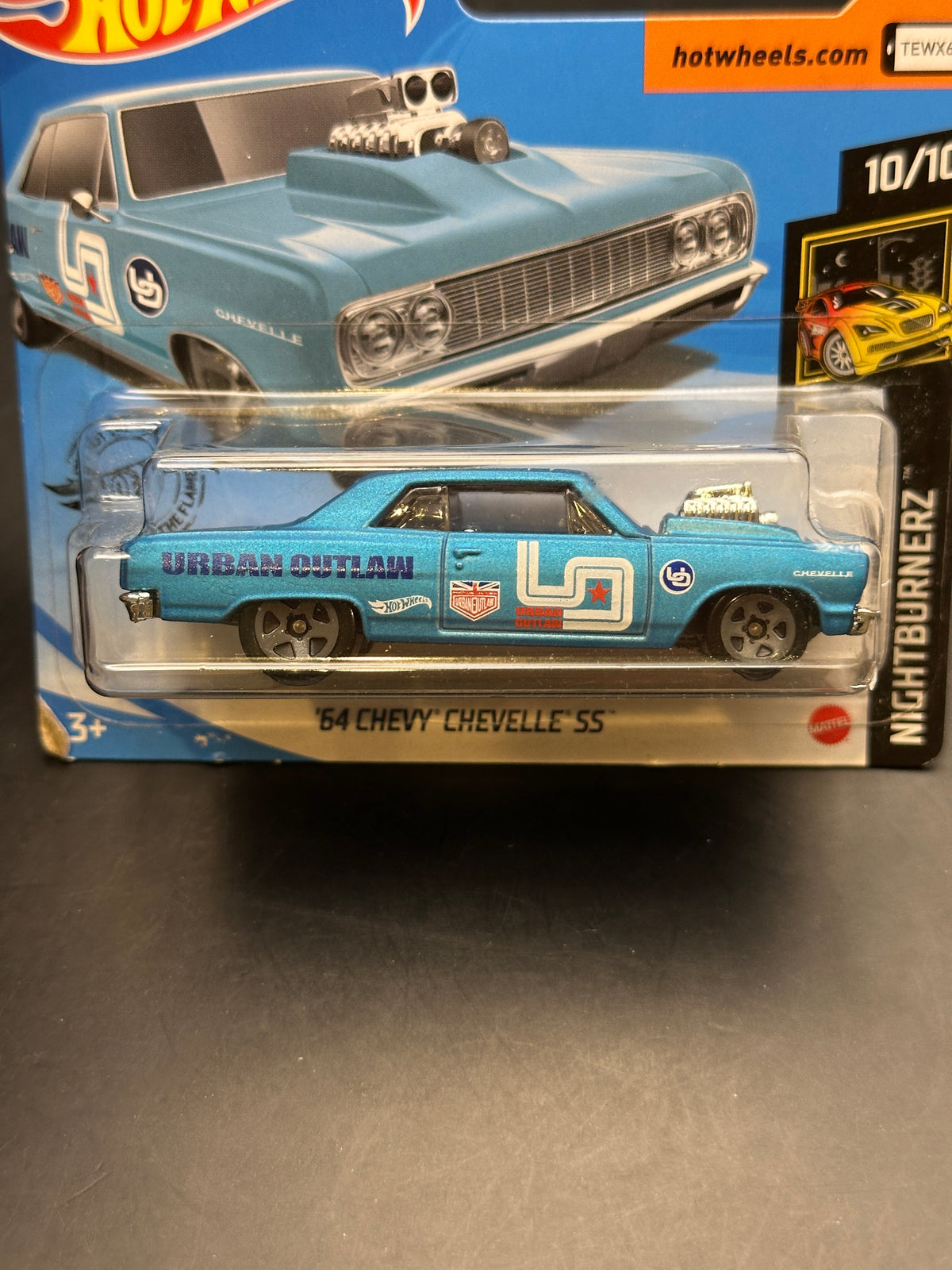 HOT WHEELS - 64 CHEVY CHEVELLE SS (2020) - HW NIGHTBURNERZ 10/10